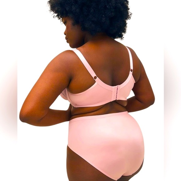 NWOT, Penningtons, Unlined Lilac Embroidered Bra With Underwire, 44DD 🍒 - Picture 2 of 9